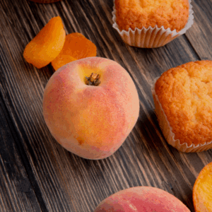 Spiced Peach Muffin
